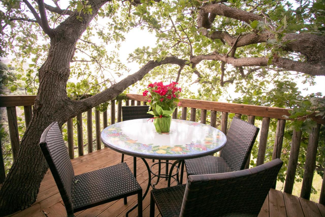 B & B Le Casette Sull'Albero Di Villa Alba Messina Buitenkant foto